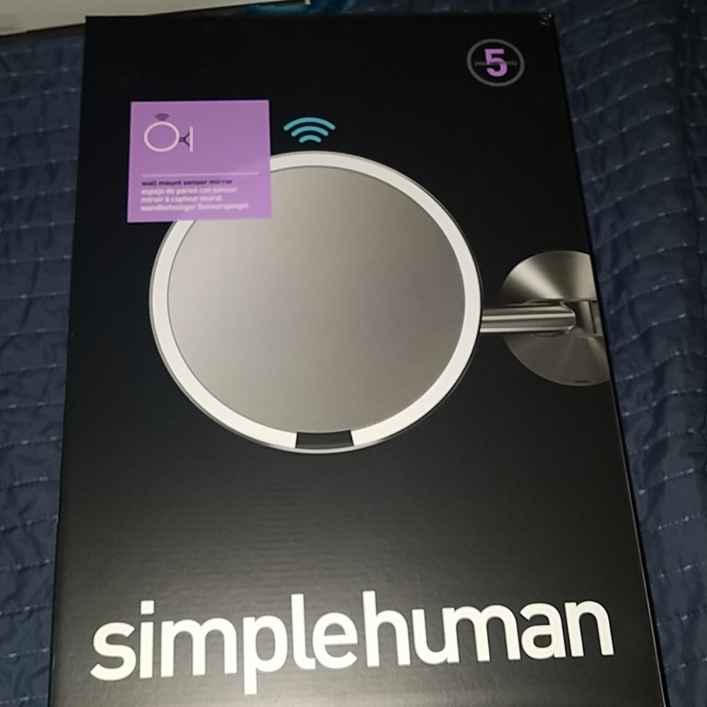 Simple Human- wall mount mirror